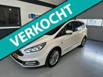 Ford S-MAX 1.5 Ecoboost Vignale Trekh|Acc|Leder, Voorwielaandrijving, 4 cilinders, Wit, Bedrijf