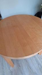 Ikea BJURSTA Uitschuifbare eettafel, Ophalen, 50 tot 100 cm, Zo goed als nieuw, Vijf personen of meer