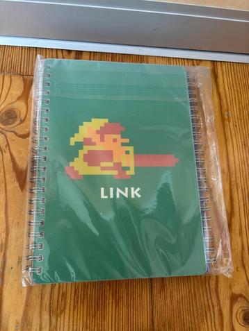 2x Nintendo kladblok Mario en Zelda Link Classic  beschikbaar voor biedingen