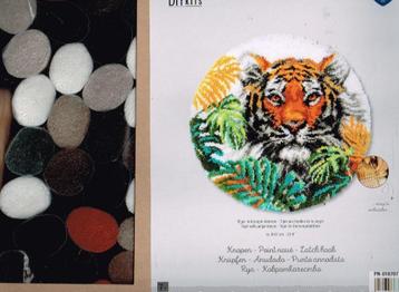 Cado sale vervaco knooppakket kleedje tijger in de jungle beschikbaar voor biedingen