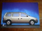Chrysler [ Chrijsler ] Voyager SE [ 94 / 95 ] 2 pag., Boeken, Verzenden, Zo goed als nieuw, Overige merken