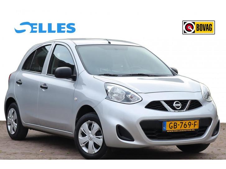 Nissan Micra 1.2 | Airco | Elektrisch pakket (bj 2015), Auto's, Nissan, Bedrijf, Te koop, Micra, ABS, Airbags, Airconditioning