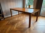 Eetkamertafel 200x90 in massief geolied eiken, Huis en Inrichting, Tafels | Eettafels, Ophalen, Strak, Eikenhout, 200 cm of meer