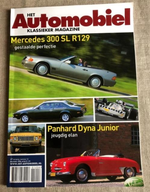 Automobiel: Mercedes R129, Panhard Dyna Junior, Bitter SC, Boeken, Auto's | Folders en Tijdschriften, Zo goed als nieuw, Algemeen
