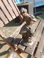 Bronzen kunstenaars beeldje, Verzamelen, Ophalen, Mens
