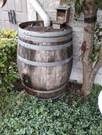 Wijnvat / regenton met kraan, Tuin en Terras, Regentonnen, Ophalen, Gebruikt, Met kraantje, 150 liter of meer