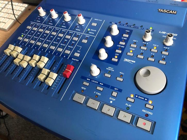 Tascam US-428 Frontier audio/midi interface, Muziek en Instrumenten, Mengpanelen, Gebruikt, 5 tot 10 kanalen, Ophalen of Verzenden