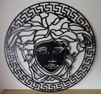 Wanddecoratie, Versace (stijl), kruis, Armani, Gucci- Logo, Ophalen of Verzenden, Nieuw, Schilderij