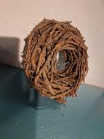 Houten Krans Decoratie, Ophalen of Verzenden, Gebruikt