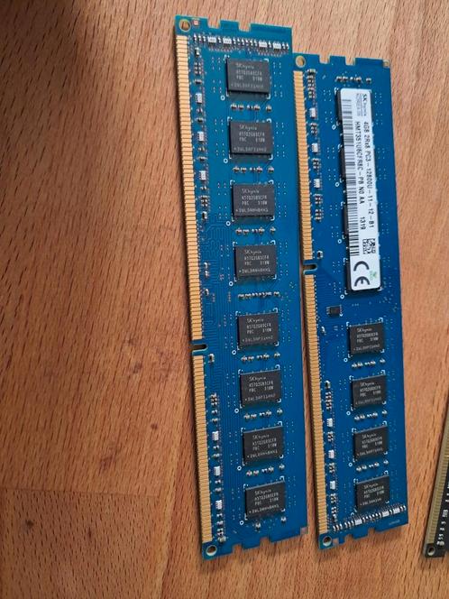 2 X 4GB DDR3 RAM sticks, Computers en Software, RAM geheugen, Gebruikt, Desktop, DDR3, Ophalen of Verzenden