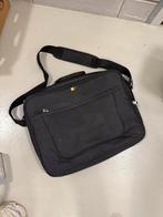 Zwarte Case Logic Laptoptas, Ophalen, 15 inch, Zo goed als nieuw, Schoudertas