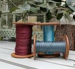 Drie grote antieke houten klossen, Ophalen of Verzenden