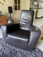 Fauteuil Longa - Gerard van den Berg, Ophalen, Gebruikt, 75 tot 100 cm, Leer