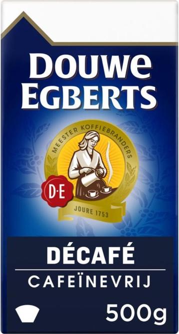 Douwe Egberts Decafe Koffie Snelfilter Maling 500 gram beschikbaar voor biedingen