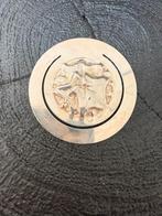 Zilveren 925 Boekenlegger met Blad Reliëf, Antiek en Kunst, Verzenden, Zilver