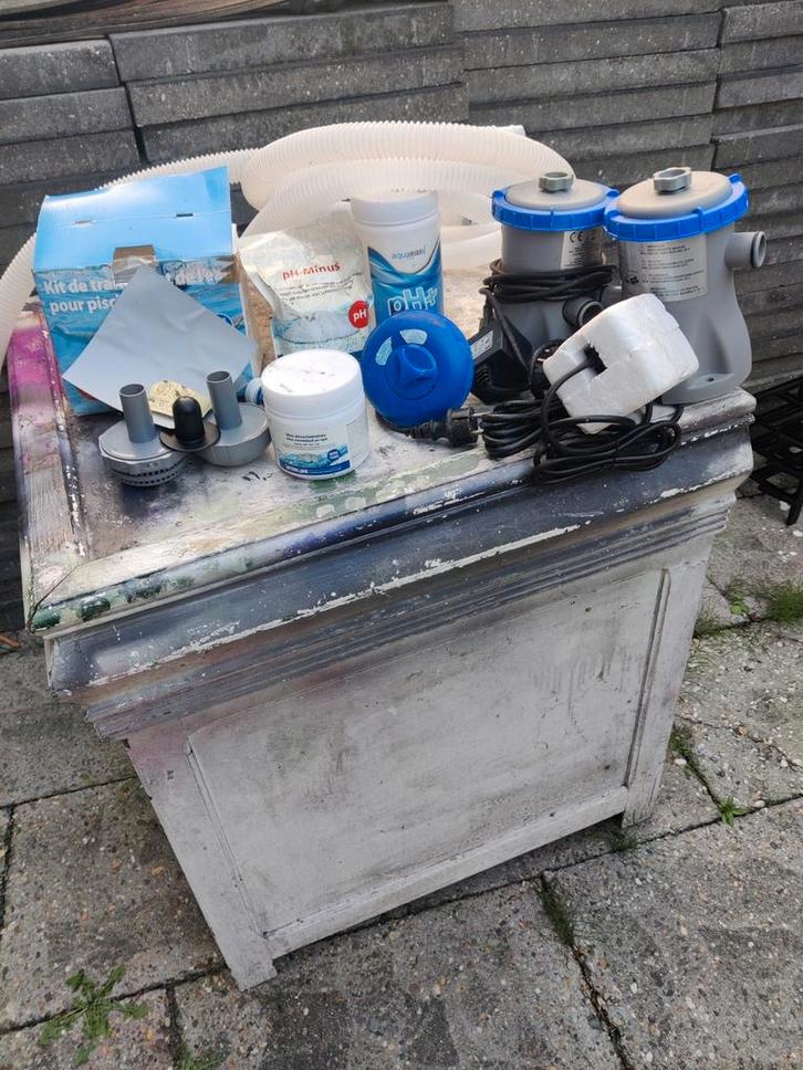 Vijver benodigdheden - Pomp, filters, chemicaliën, Tuin en Terras, Vijver-toebehoren, Gebruikt, Vijverpomp, Ophalen of Verzenden