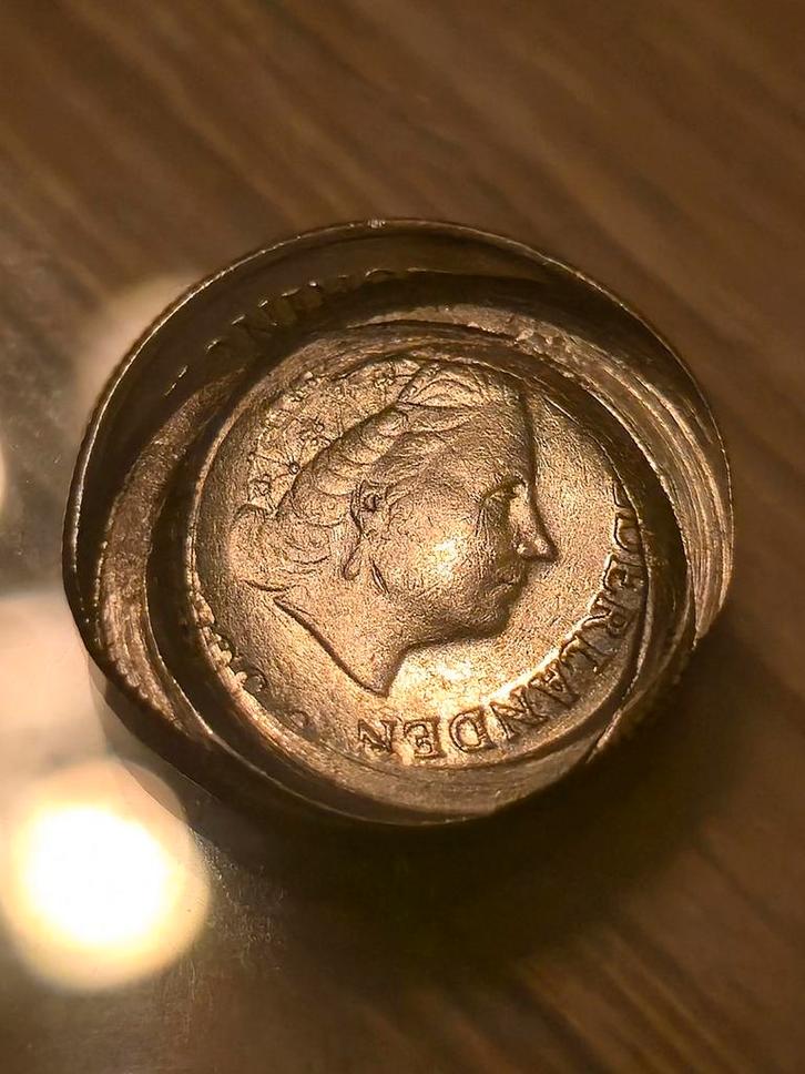 10 Cent 1978 - Bijzondere Munt Misslag, Postzegels en Munten, Munten | Nederland, Losse munt, 10 cent, Koningin Juliana, Ophalen of Verzenden