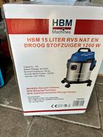 HBM Vacuum wet and dry | nat en droog, Ophalen of Verzenden, Zo goed als nieuw, Minder dan 1200 watt, Stofzuiger