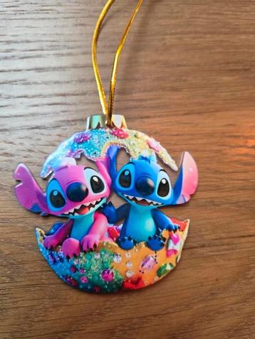 Stitch kerstboomversiering (4) beschikbaar voor biedingen