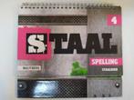 Staal - VERSIE 1 - Groep 4 - Spelling Staalboek., Boeken, Ophalen of Verzenden, Zo goed als nieuw, Overige niveaus, Nederlands