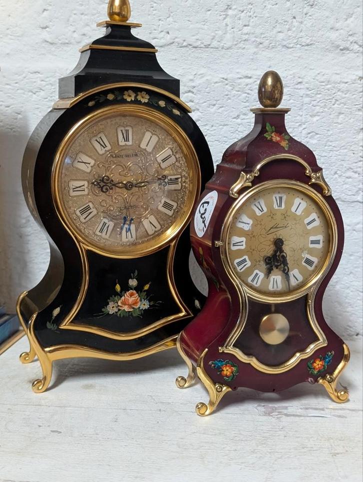 2 oude klokjes. Samen €40., Antiek en Kunst, Antiek | Klokken, Ophalen