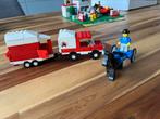 LEGO vintage JOCKEY + PAARDEN TRAILER 6359 AUTO superkoopje, Kinderen en Baby's, Speelgoed | Duplo en Lego, Complete set, Ophalen of Verzenden