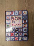 Quilt boek - 505 Quilt Blocks, Ophalen of Verzenden, Gelezen, Borduren en Naaien, Better Homes and Gardens