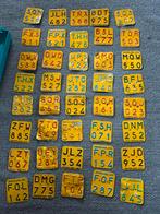 Bromfietsplaatjes - 40 stuks, Ophalen of Verzenden, Gebruikt