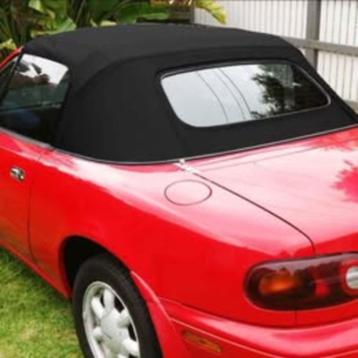 Mazda MX-5 Softtop Zwart | INCLUSIEF MONTAGE beschikbaar voor biedingen