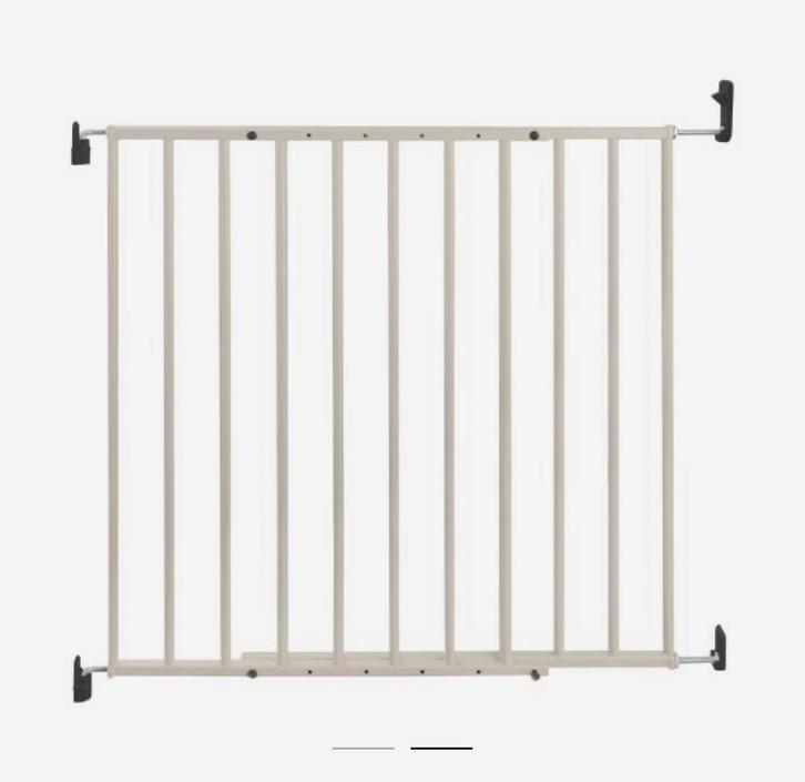 LDM Traphekje 64,5-102cm - Verlengbaar, Kinderen en Baby's, Traphekjes, Zo goed als nieuw, Klemhekje, Metaal of IJzer, 100 tot 115 cm