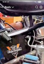 Harley olietank sticker GEZOCHT., Ophalen of Verzenden