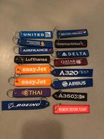 Luchtvaart Sleutelhangers - Diverse Airlines, Ophalen of Verzenden, Nieuw, Patch, Badge of Embleem