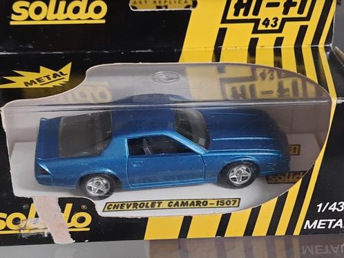 Chevrolet Camaro.  Model van het merk Solido. Model nieuw in, Hobby en Vrije tijd, Modelauto's | 1:43, Nieuw, Auto, Solido, Verzenden