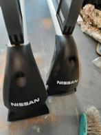Te koop set originele aluminium qashqai dakdragers, Auto diversen, Dakdragers, Ophalen of Verzenden, Zo goed als nieuw