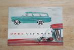 OPEL  Car-A-Van folder. 1950's., Ophalen of Verzenden, Gelezen, Opel