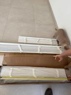 Witte houten jaloezieën op maat van Gamma, 100 tot 150 cm, Wit, Ophalen of Verzenden, Zo goed als nieuw