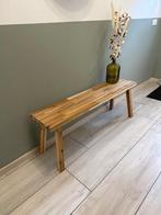 Houten bankje, Ophalen, Minder dan 50 cm, 100 tot 125 cm, Zo goed als nieuw
