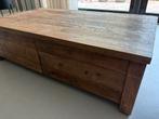 Teak houten salontafel van BasicLabel, Ophalen, 100 tot 150 cm, 50 tot 100 cm, Minder dan 50 cm