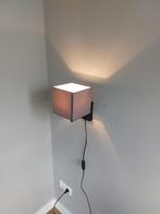 Wandlamp / slaapkamer nachtlamp / bedlamp grijs, Ophalen of Verzenden, Zo goed als nieuw