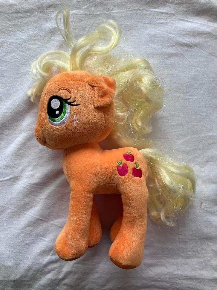 TY My Little Pony Apple Jack knuffel Sint oranje geel appel, Kinderen en Baby's, Speelgoed | My Little Pony, Gebruikt, Ophalen