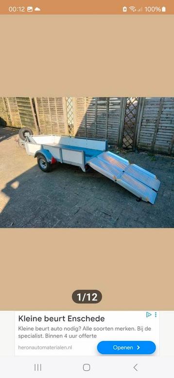 Zgoh,motor aanhanger 2stuks beschikbaar voor biedingen
