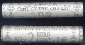 Finland originele rollen 1 en 2 cent 2003 UNC beschikbaar voor biedingen