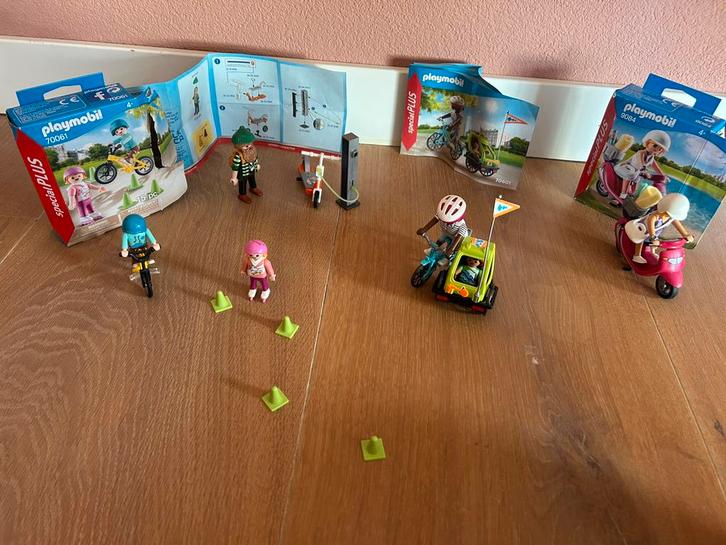 Setje playmobil 9084 / 70601 / 70061 / 70873, Kinderen en Baby's, Speelgoed | Playmobil, Zo goed als nieuw, Ophalen of Verzenden