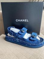 Chanel sandalen 36,5, Kleding | Dames, Schoenen, Nieuw, Sandalen of Muiltjes, Blauw, Ophalen of Verzenden