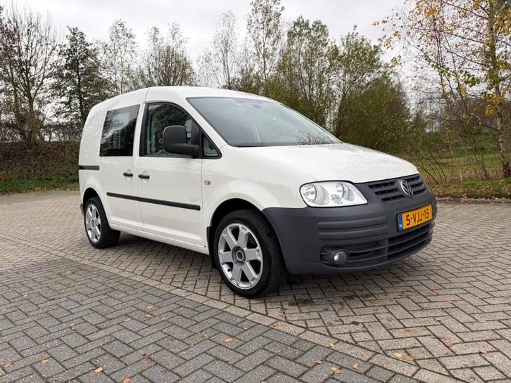 Volkswagen Caddy 1.9 TDI 77KW automaat Bestel 2007, Auto's, Bestelauto's, Particulier, Airbags, Centrale vergrendeling, Cruise Control