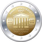 2 euro Estland 2019 - 100 jaar universiteit Tartu (UNC), Ophalen of Verzenden, Estland, 2 euro, Losse munt