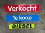 Fraaie raam stickers DIESEL / Te koop / Verkocht., Ophalen of Verzenden, Gebruikt, Overige typen