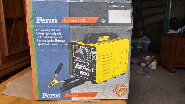 Lasapparaat nieuw FERM Concept 1500, Doe-het-zelf en Verbouw, Gereedschap | Lasapparaten, Nieuw, Overige typen, Minder dan 150 ampère