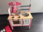 Janod keukentje + keuken spulletjes, Ophalen of Verzenden, Gebruikt, Hout