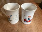 6 Pluk vd Petteflet mokken, Huis en Inrichting, Keuken | Servies, Ophalen, Gebruikt, Overige stijlen, Kop(pen) en/of Schotel(s)